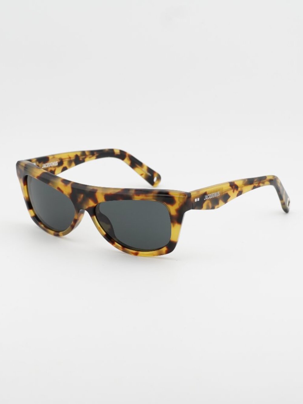 Jacquemus PINA JAC/58 C2 Sunglasses Havana Cat Eye Frame, Grey Lenses